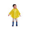 Capa de chuva do poliéster do OEM, a capa de chuva amarela 500*800mm das crianças claras